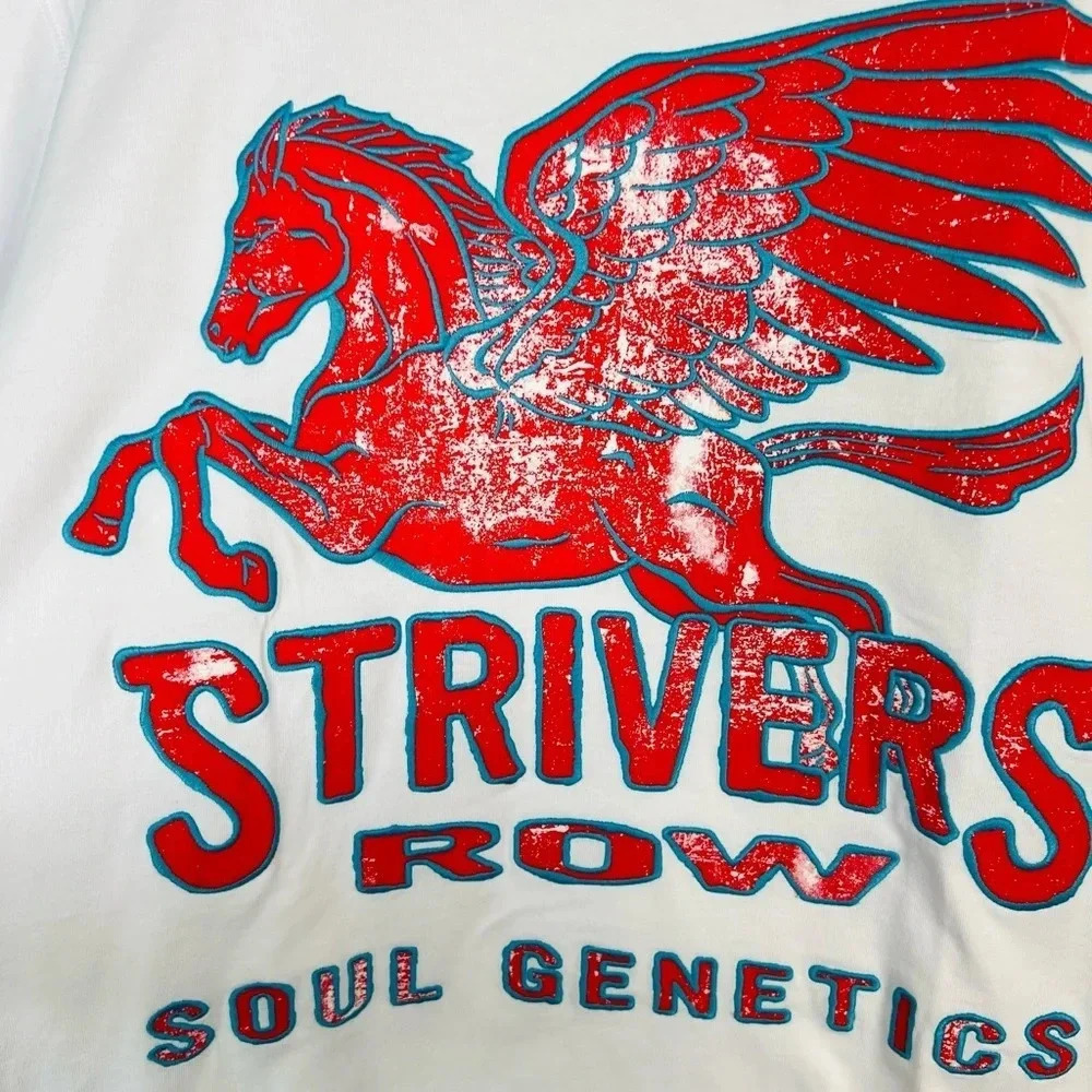 Strivers Row Soul Genetics White T Shirt Red Radiator Graphic Size L - Picture 5 of 9